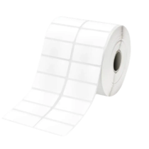 ROLLO DE ETIQUETA DE POLIPROPILENO PLASTICO BLANCO DE T.T. DE 5X2.5CM RX3000ETIQ, A 2COL