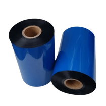 RIBBON DE CERA NEGRO ROLLO DE 110MM X 300MT